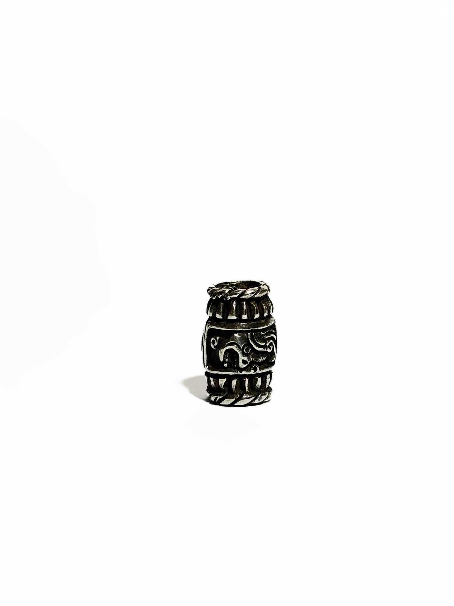 Collar cuenta tubular Quetzalcoatl
