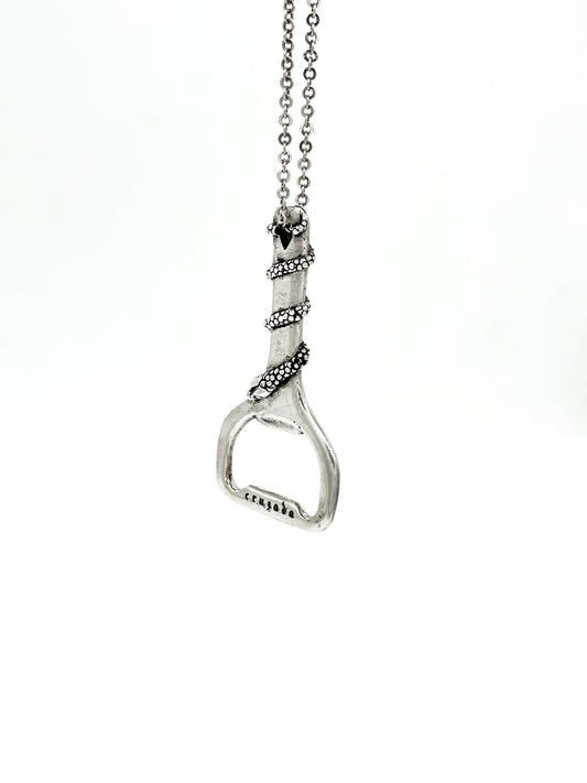 Collar Destapador Plata