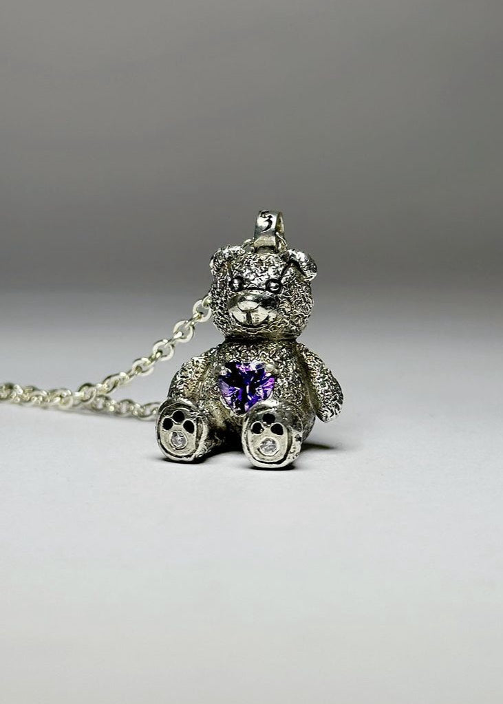 Collar Oso de Peluche