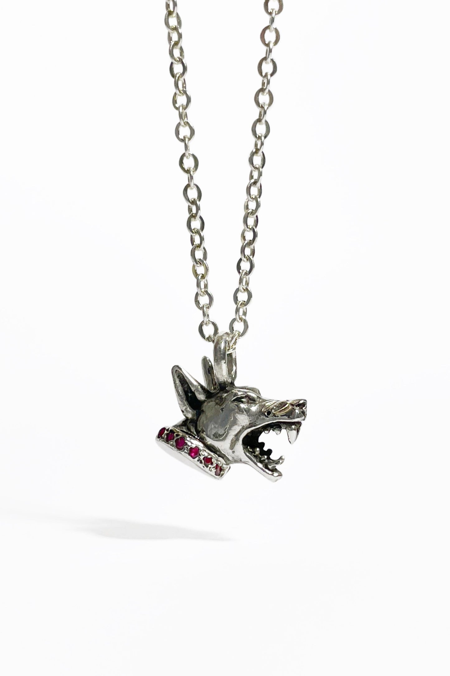 Collar Doberman incrustaciones naturales