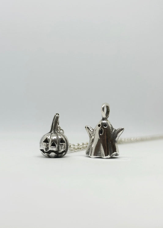 Collar Calabaza & Fantasma