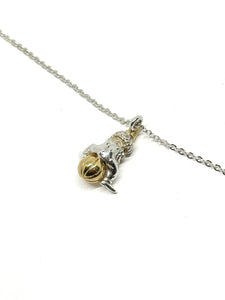 Collar Payaso con Pelota de Plata Edición Especial