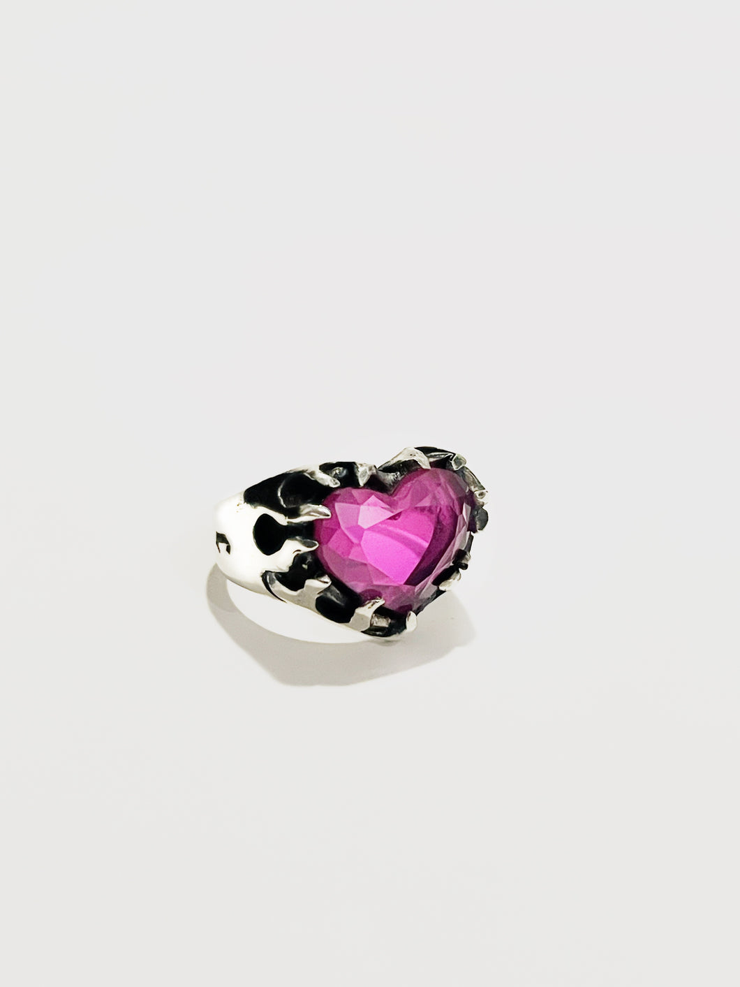 Anillo Corazón Flamas Edición Especial Rosa de Francia