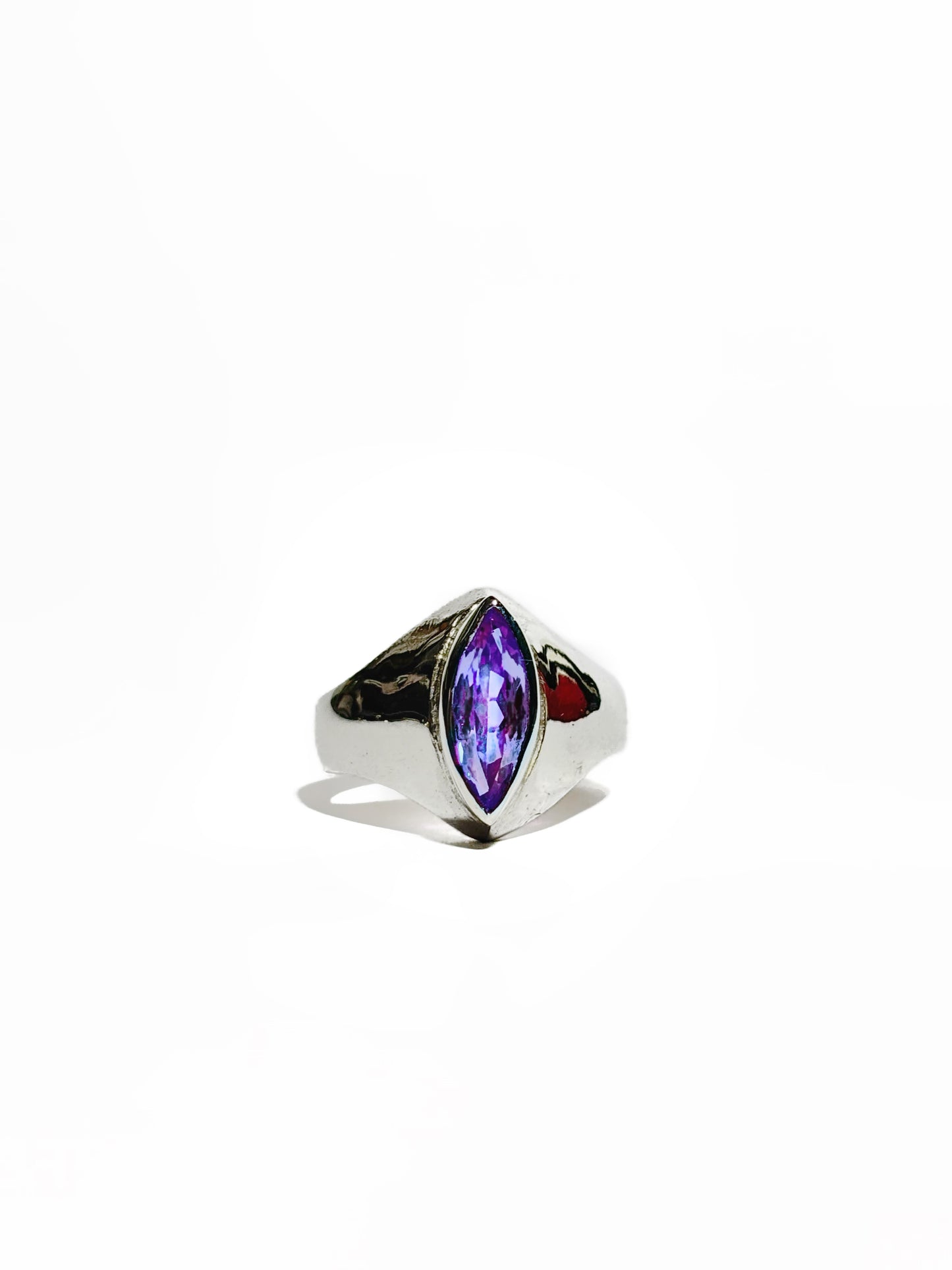 Anillo Marquis con Amatista