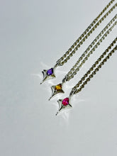 Cargar imagen en el visor de la galería, Collar Estrella con Piedra