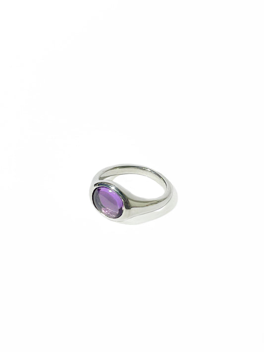 Anillo con Amatista