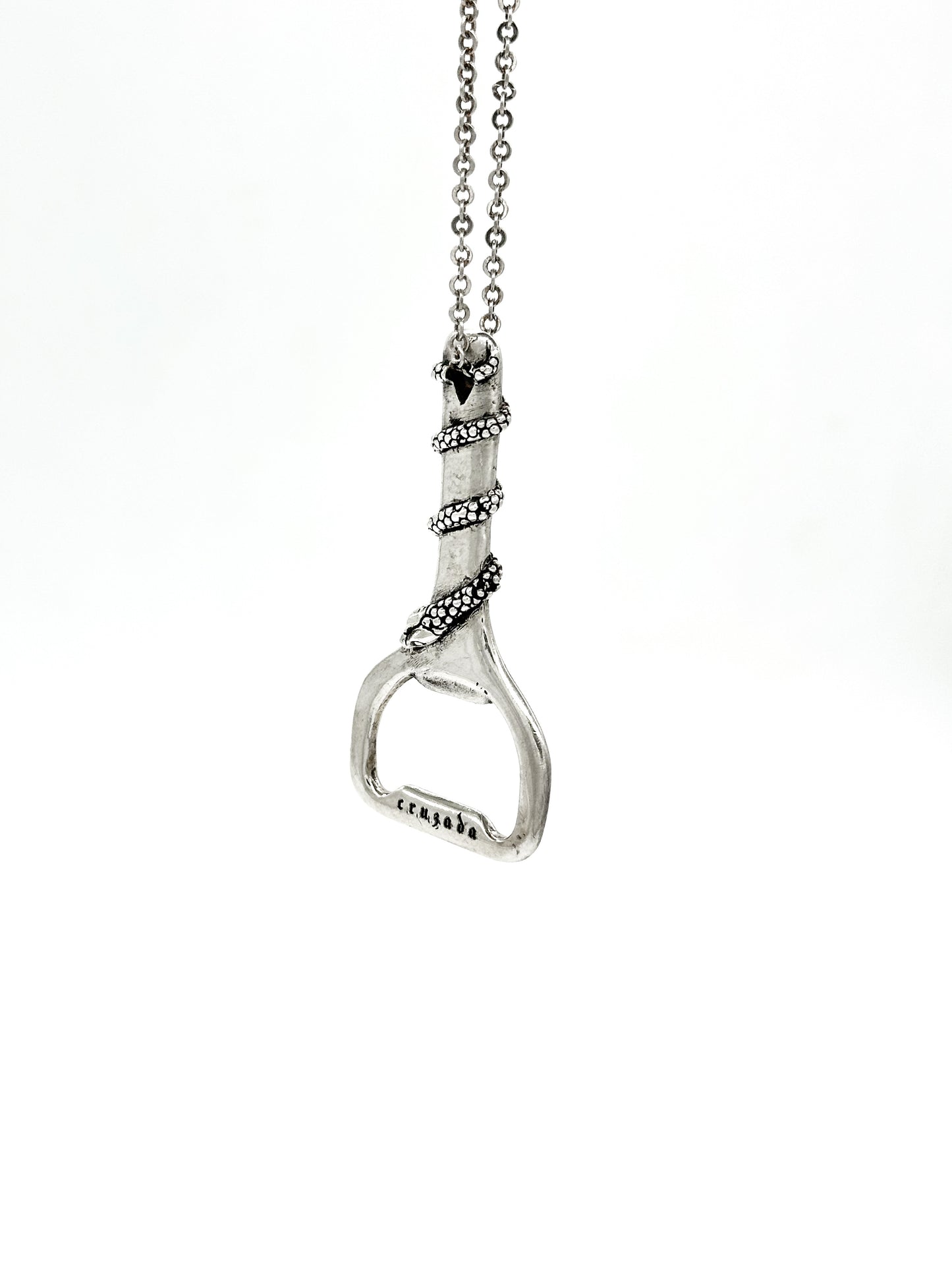 Collar Destapador Plata