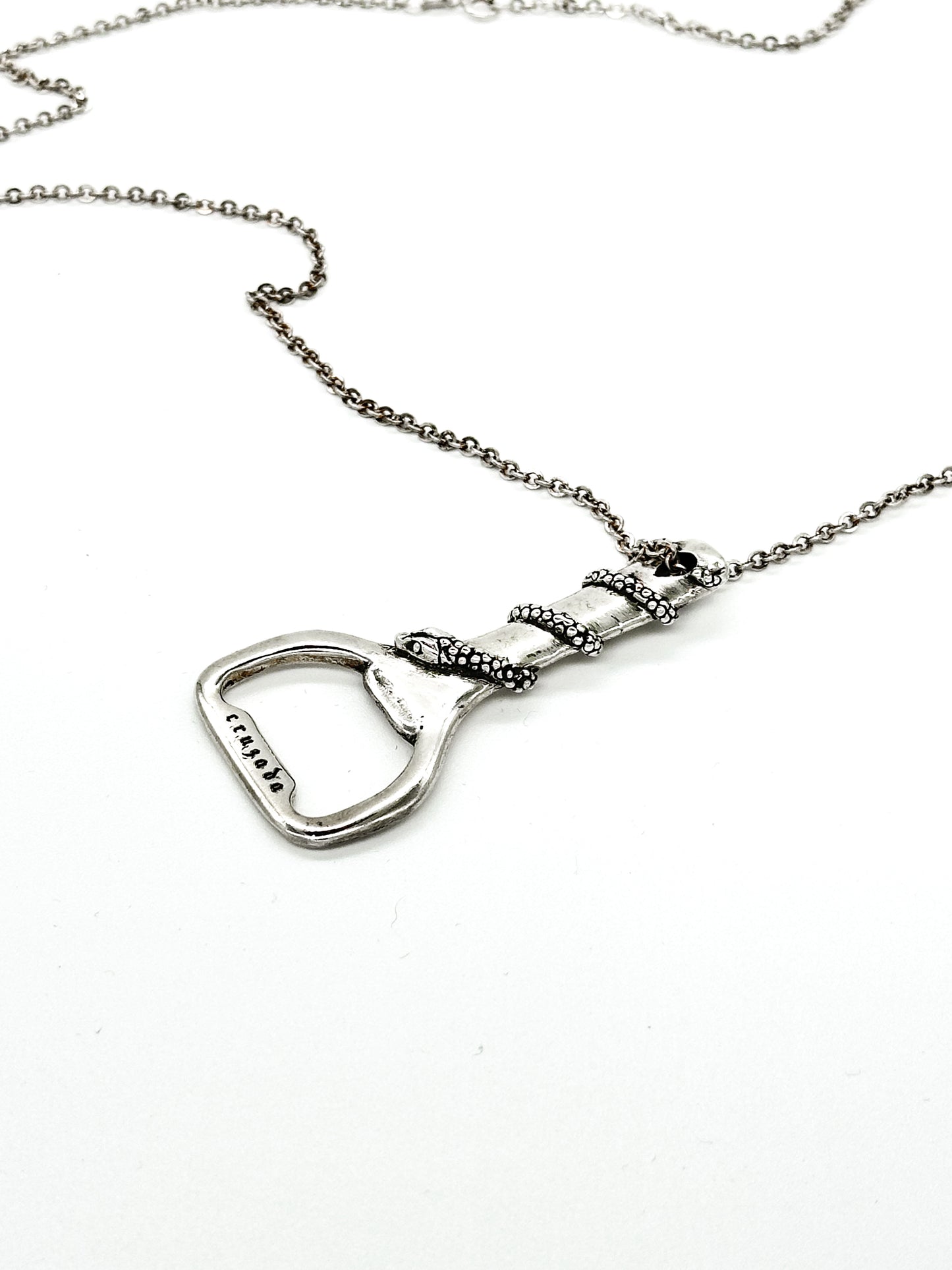 Collar Destapador Plata