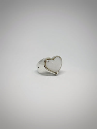 Anillo Corazón Con Piedra