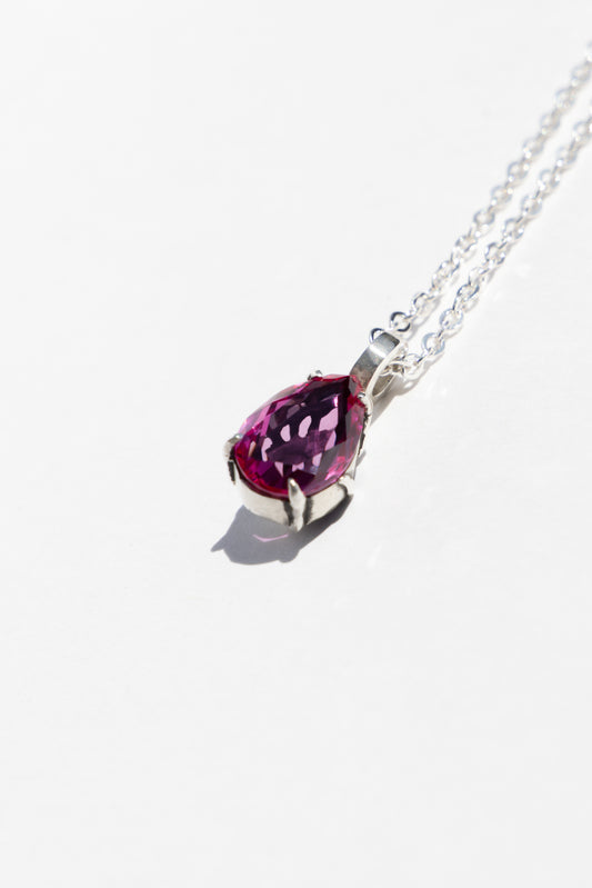 Collar Araña con Rosa de Francia