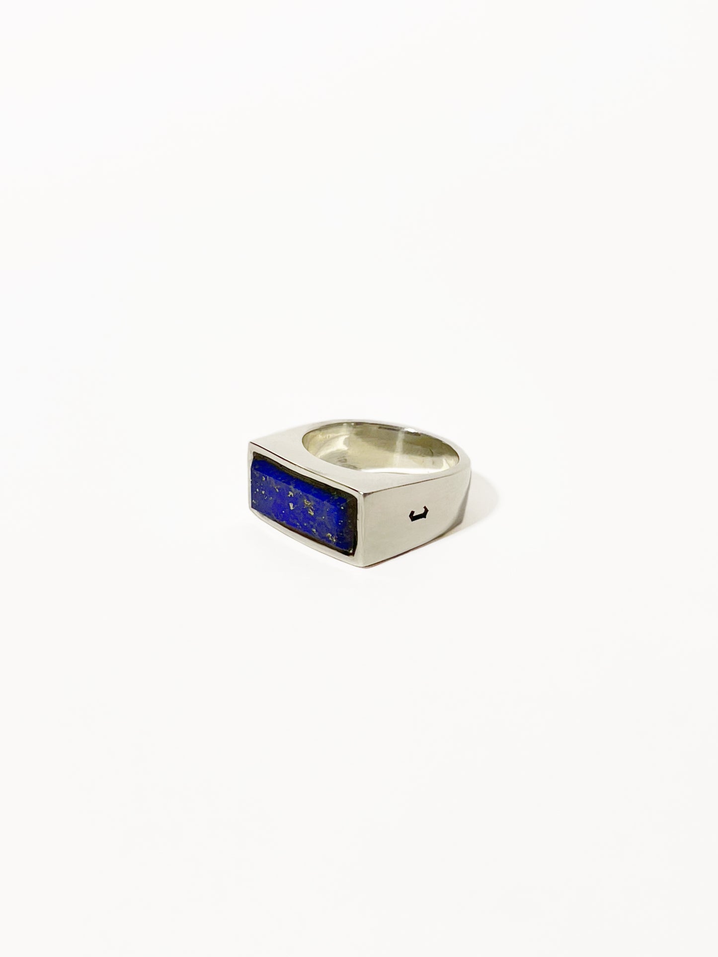 Anillo Caja mini con Piedra