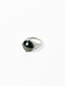 Anillo Perla Negra Natural