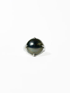 Anillo Perla Negra Natural