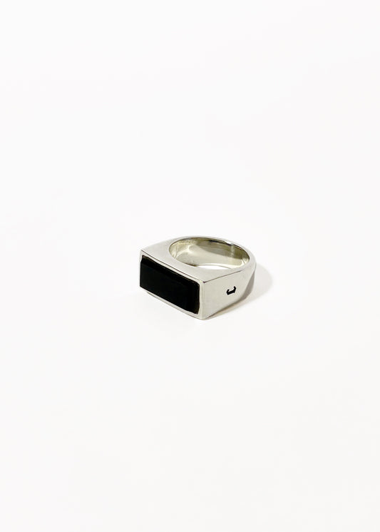 Anillo Caja mini con Piedra