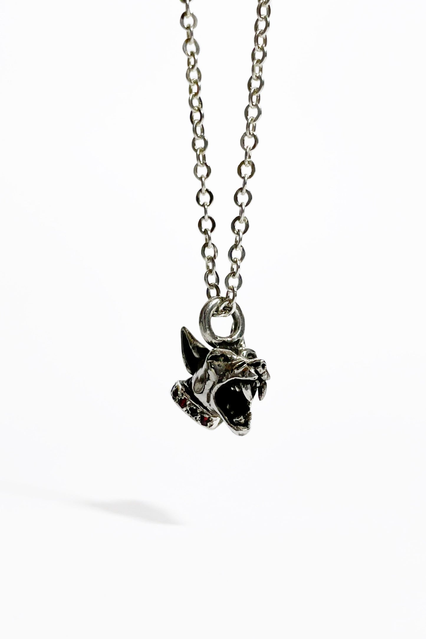 Collar Doberman incrustaciones naturales