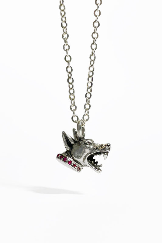 Collar Doberman con Incrustaciones