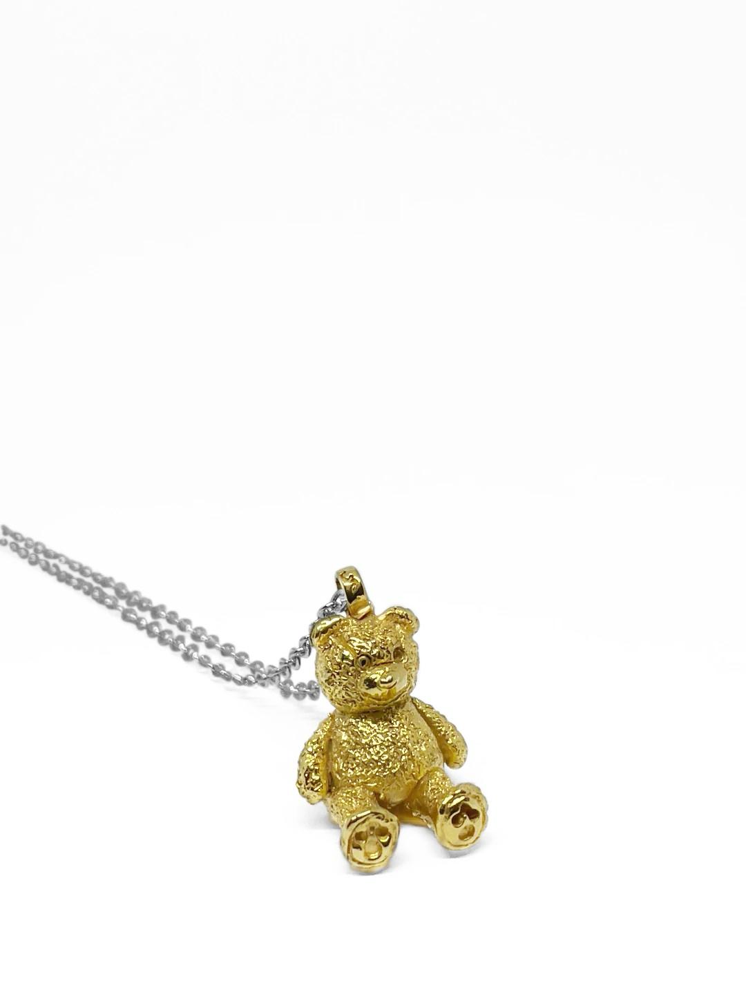 Collar Oso de Peluche