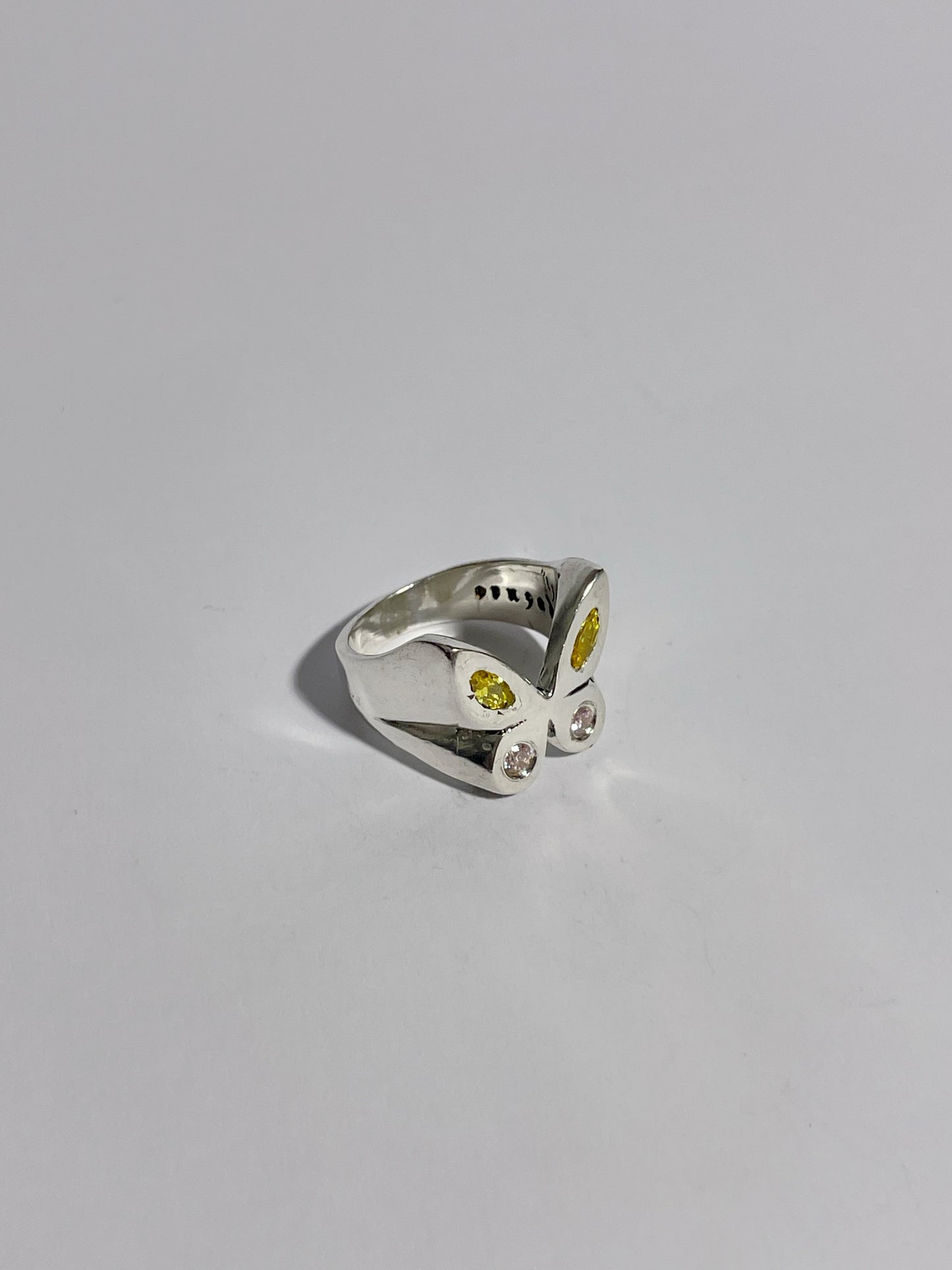 Anillo Mariposa Espejo