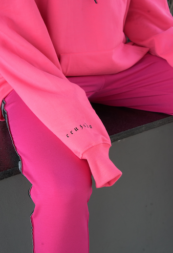 Sudadera rosa sale neon