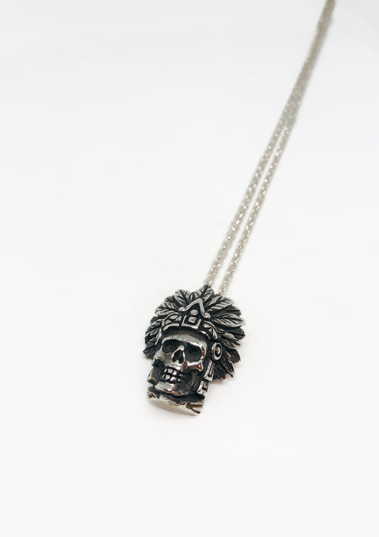 Collar Calavera Azteca