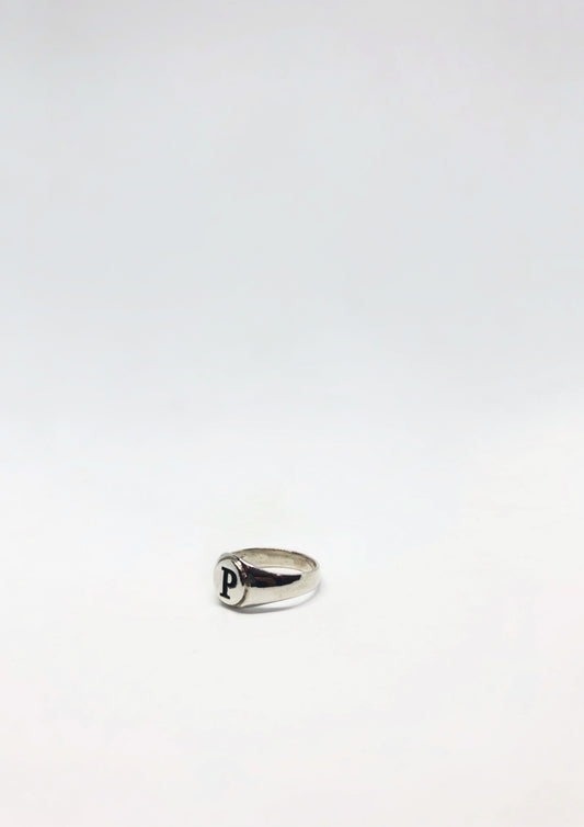 Anillo Circular Letra Mini