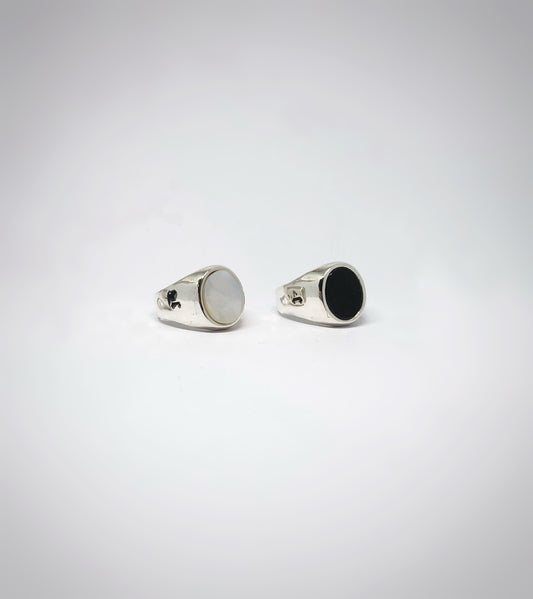 Anillo Ovalado con Piedra Plana II
