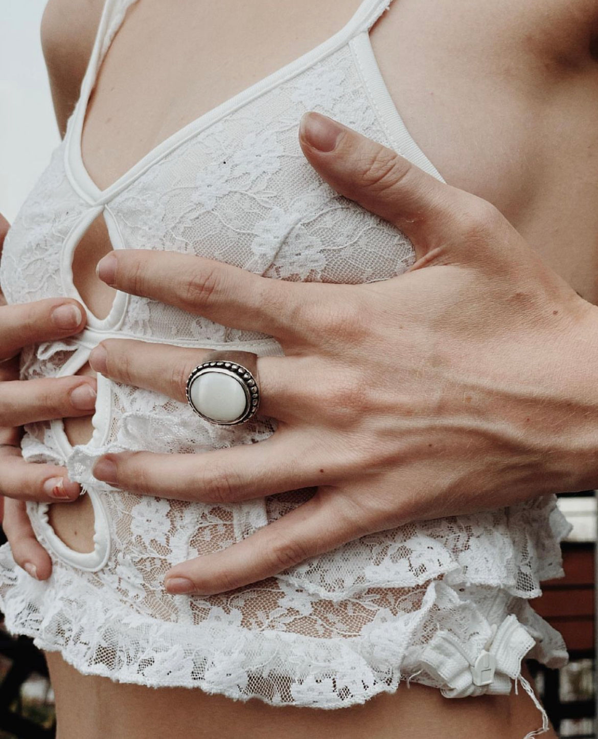 Anillo Italiano Ovalado