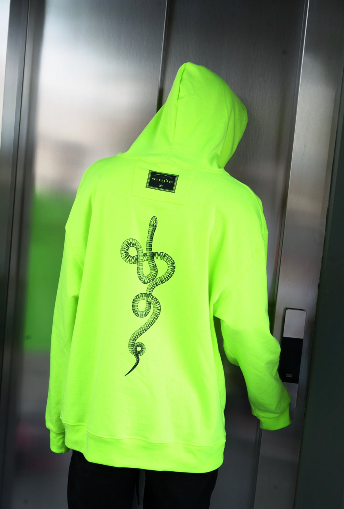 Hoodie Sudadera Neon Sweatshirt Sudadera Gildan Verde Zip Hoodie