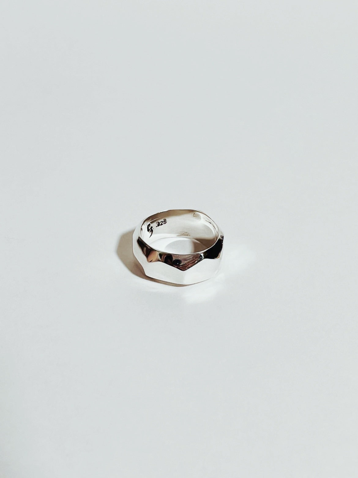 Anillo Espejo Facetado