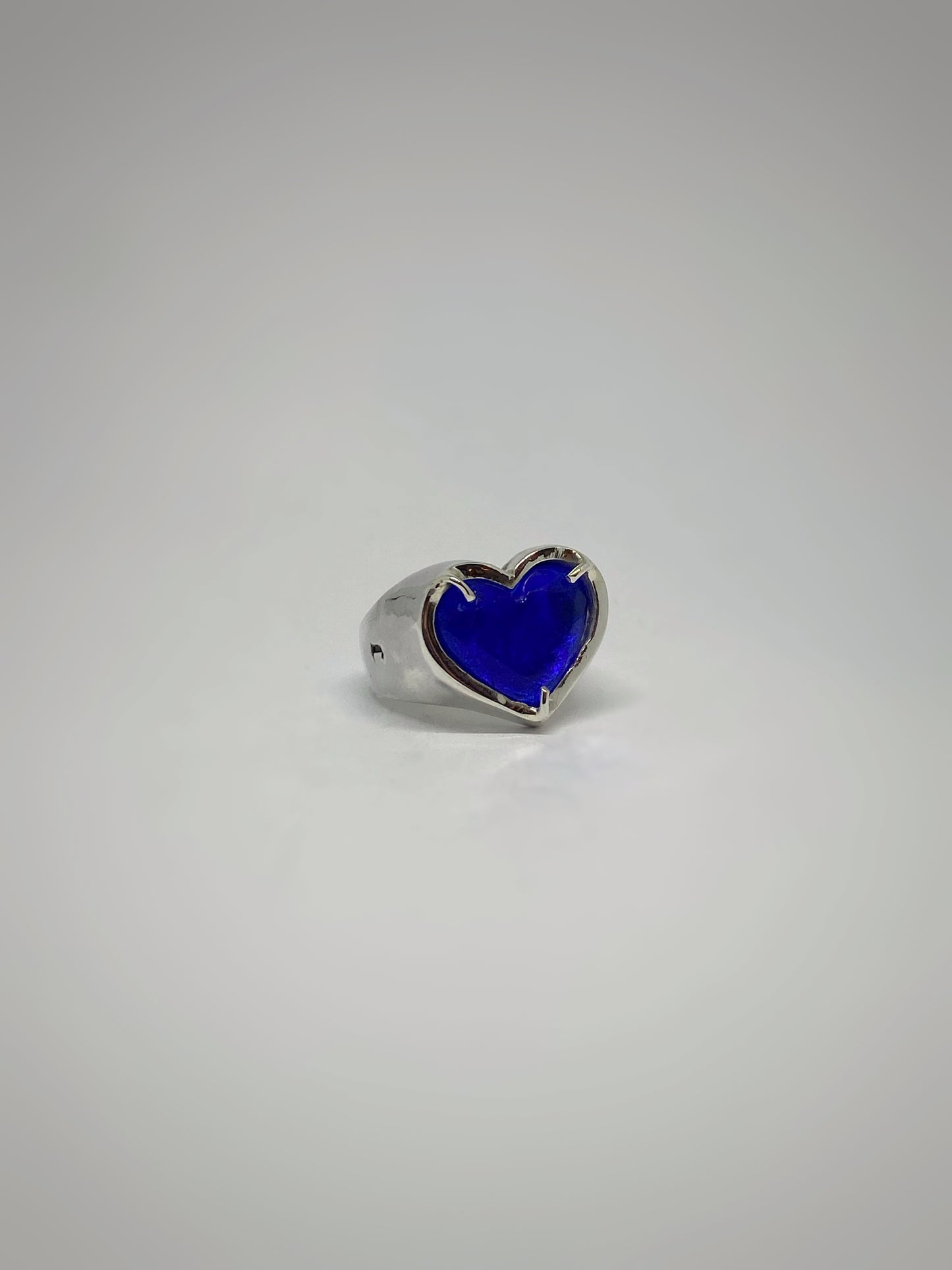 Anillo Corazón Con Cristal