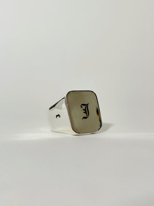 Anillo Espejo Rectangular