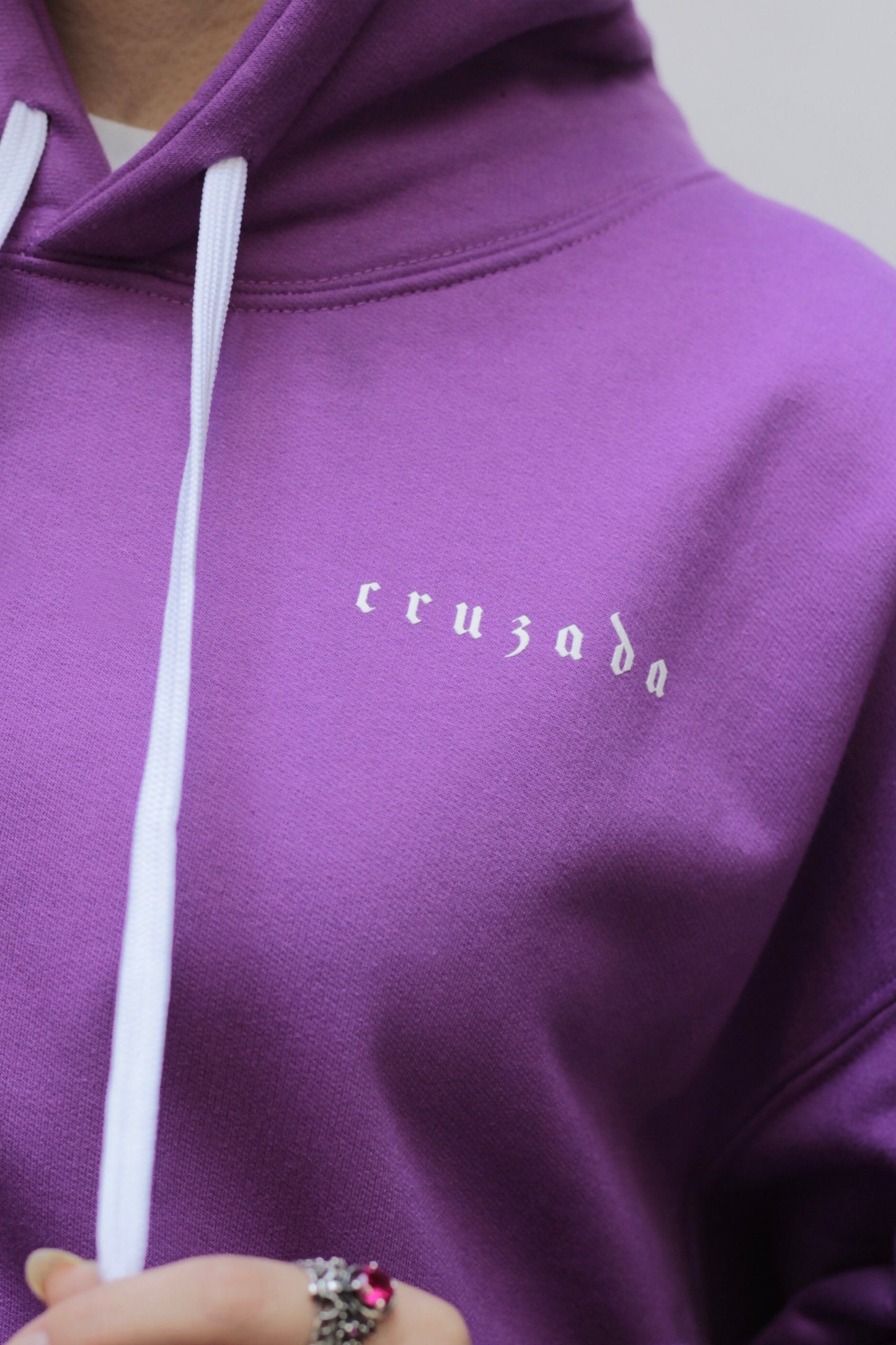 Sudadera Cruzada Morada IV