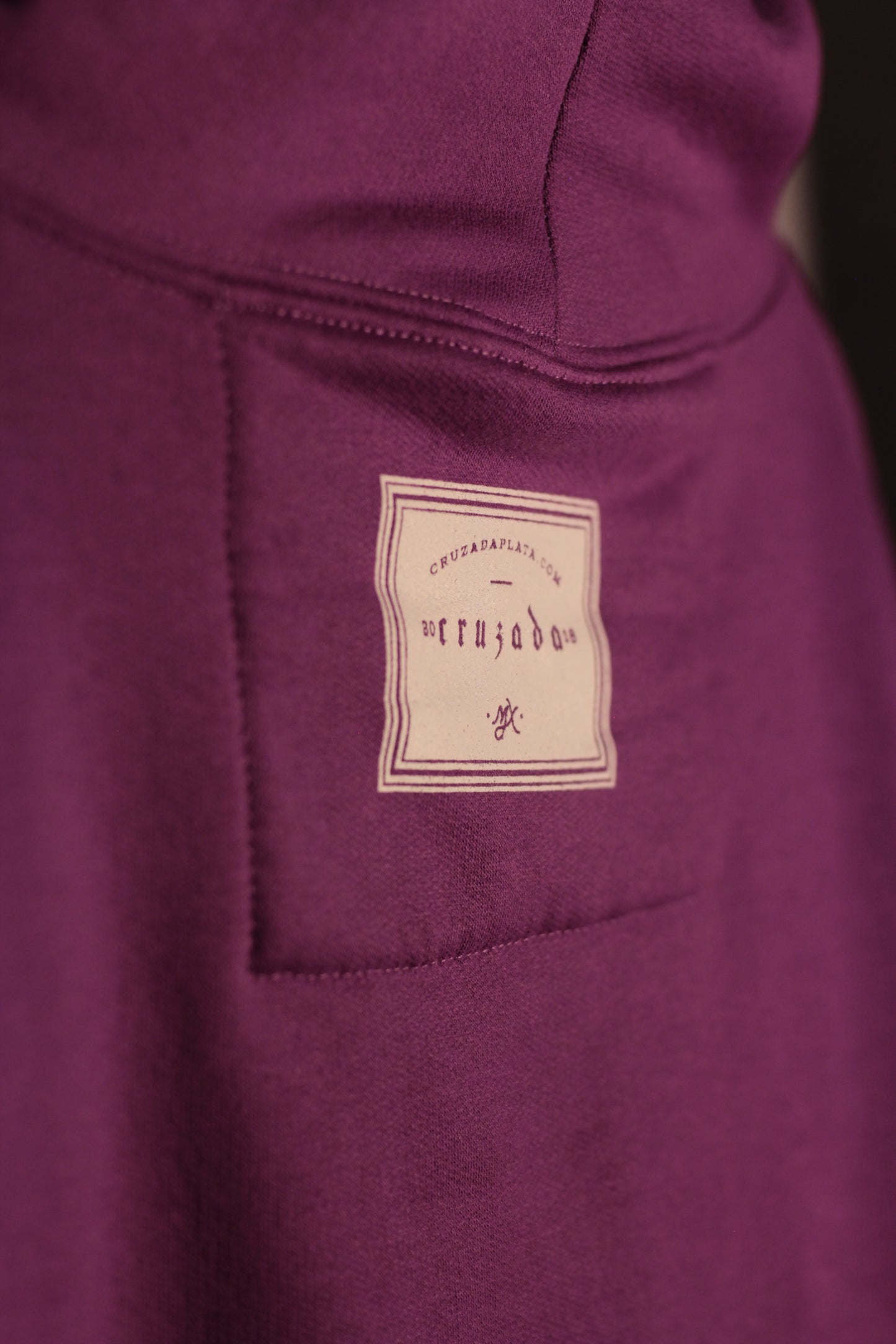 Sudadera Cruzada Morada IV