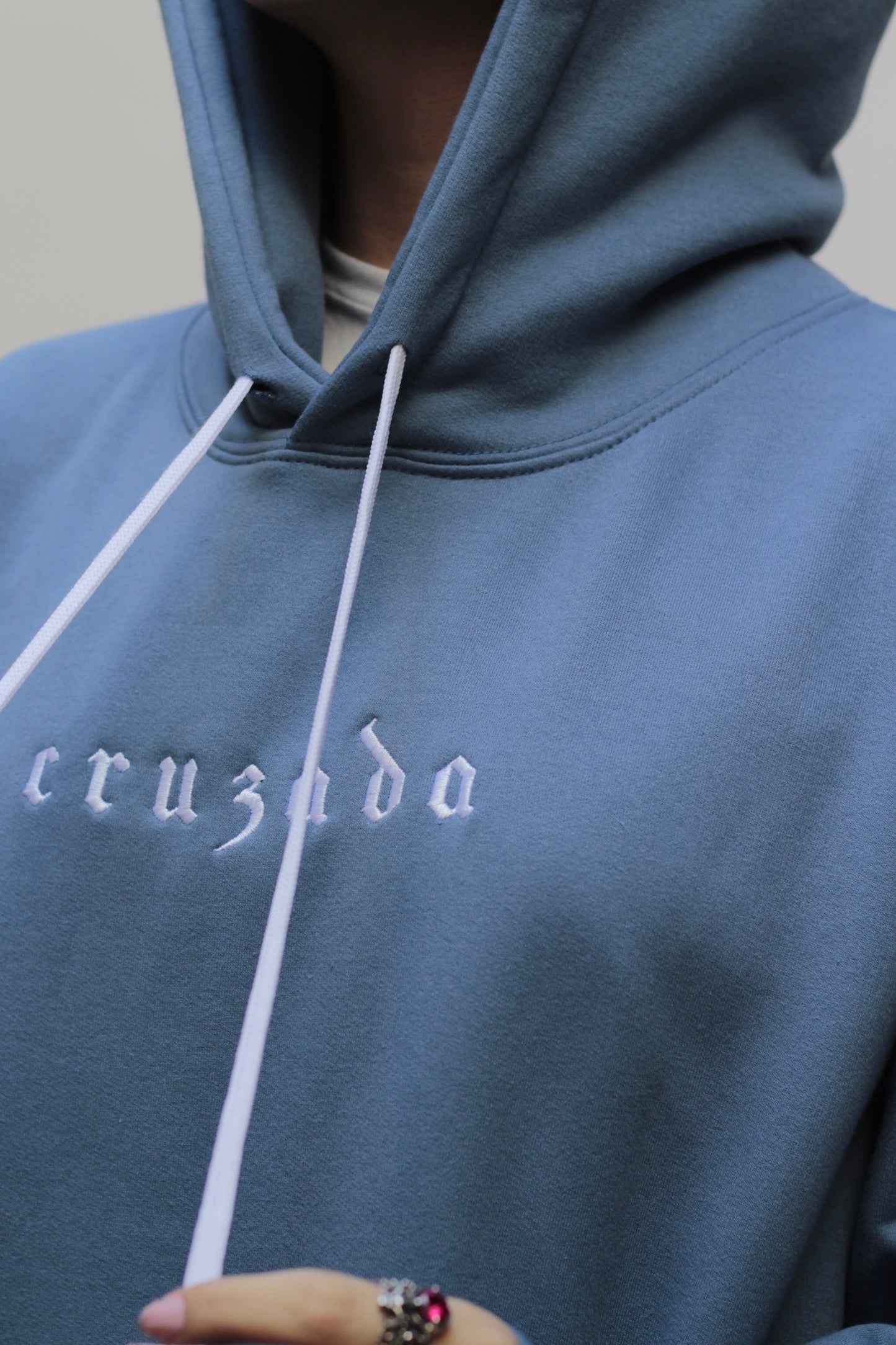 Sudadera Cruzada Azul IX