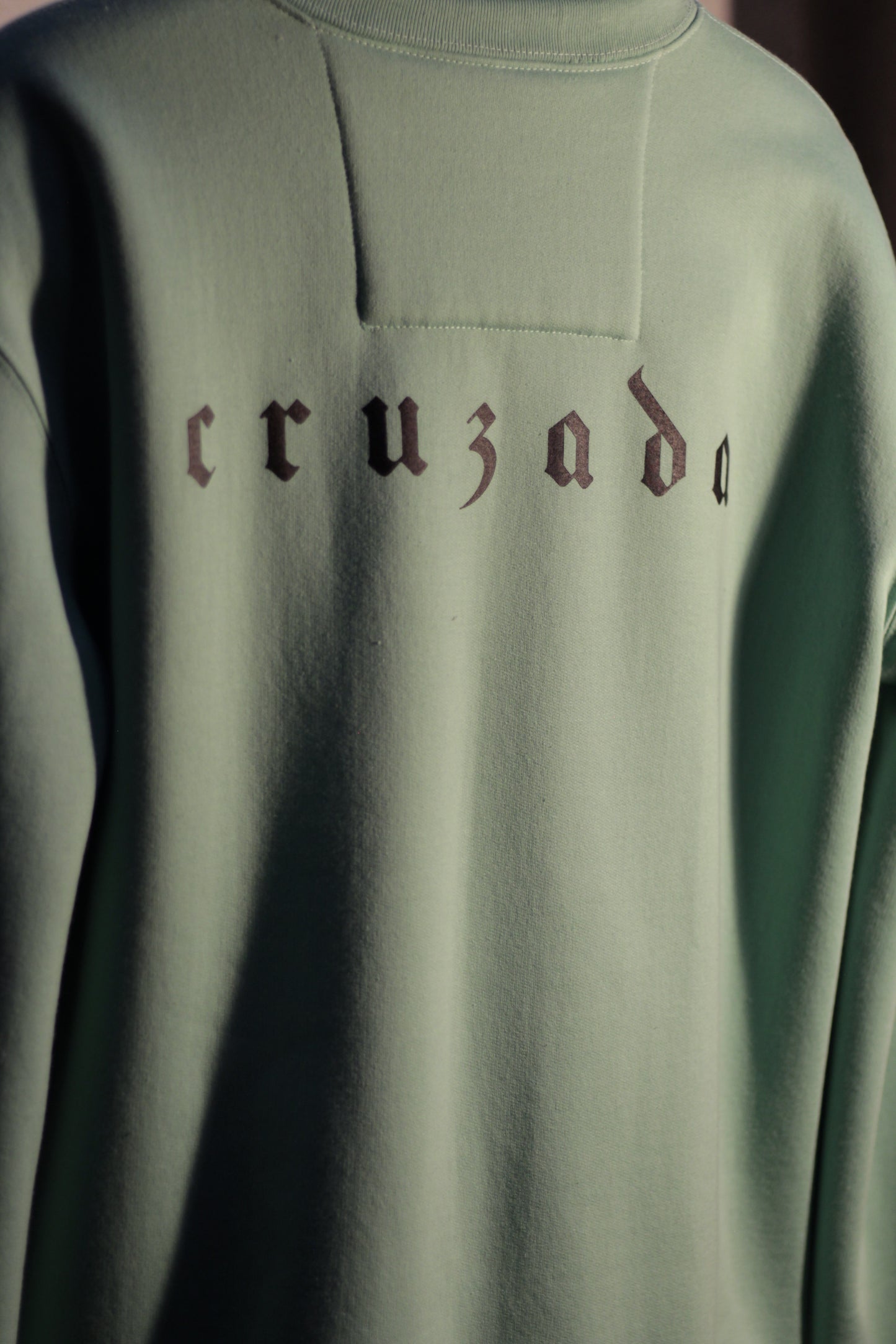 Sudadera Cruzada Menta
