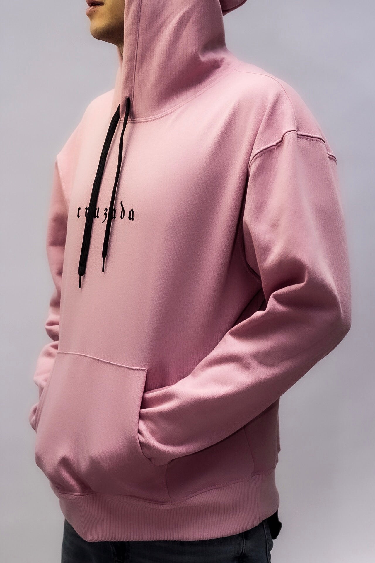 Sudadera Cruzada Rosa Rosa
